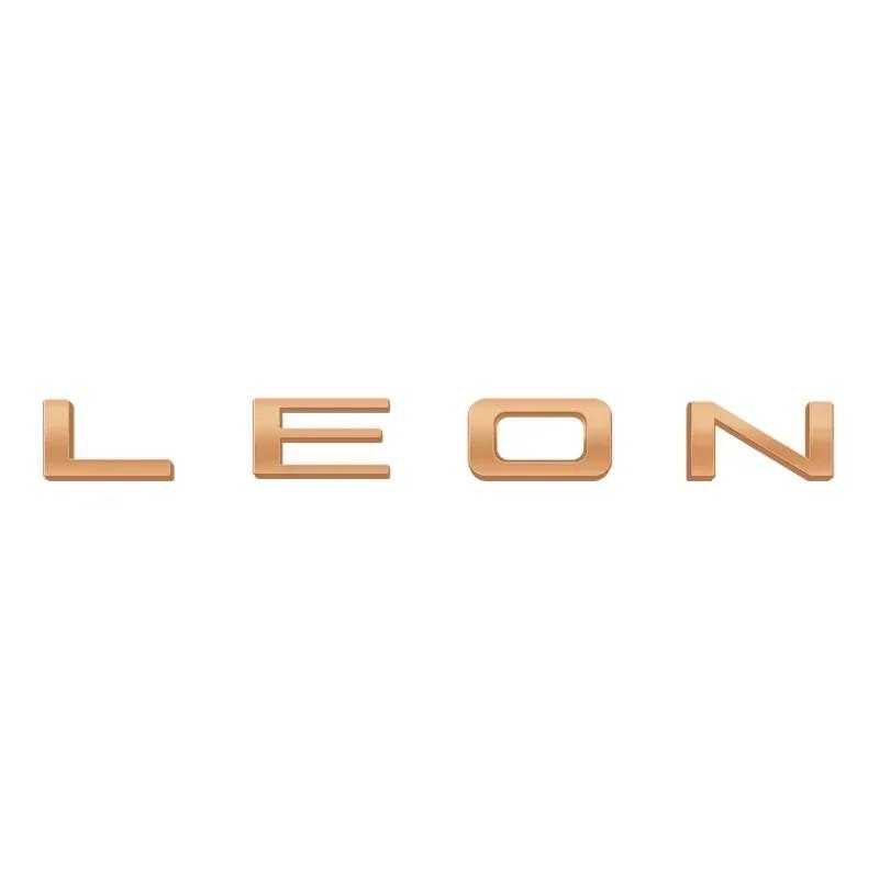 ussh2 1pcs 3D IBIZA Leon logo Letter Emblem Metal Car Badge Decoration Rear Trunk Sticker Accessories For Seat FR Altea vz Decoration