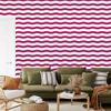 Purple and white stripes wallpaper, purple background for living room and bedroom 50x1000