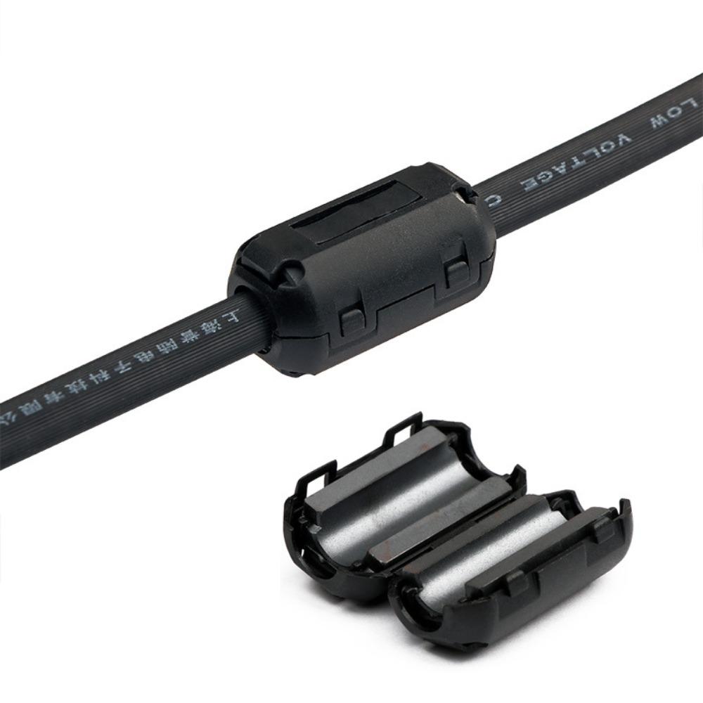 Кольцевой сердечник с защитой от помех, ферритовый шариковый зажим, зажим для фильтра, защелка, кабельный разъем 3,5/5/7/9/13 мм