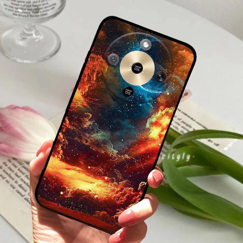 Чехол для телефона Honor X9D MTN-NX1 Cool Wolf Lion из силикона, чехол для Honor Magic 8 Lite X 70 HonorX70 HonorX9d из мягкого ТПУ