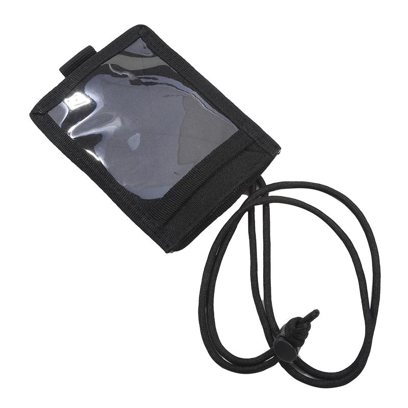 Id Card Holder Army Tactical Multi Functional Portable Id Card Case Patch Neck Lanyard And Credit Card Organizer