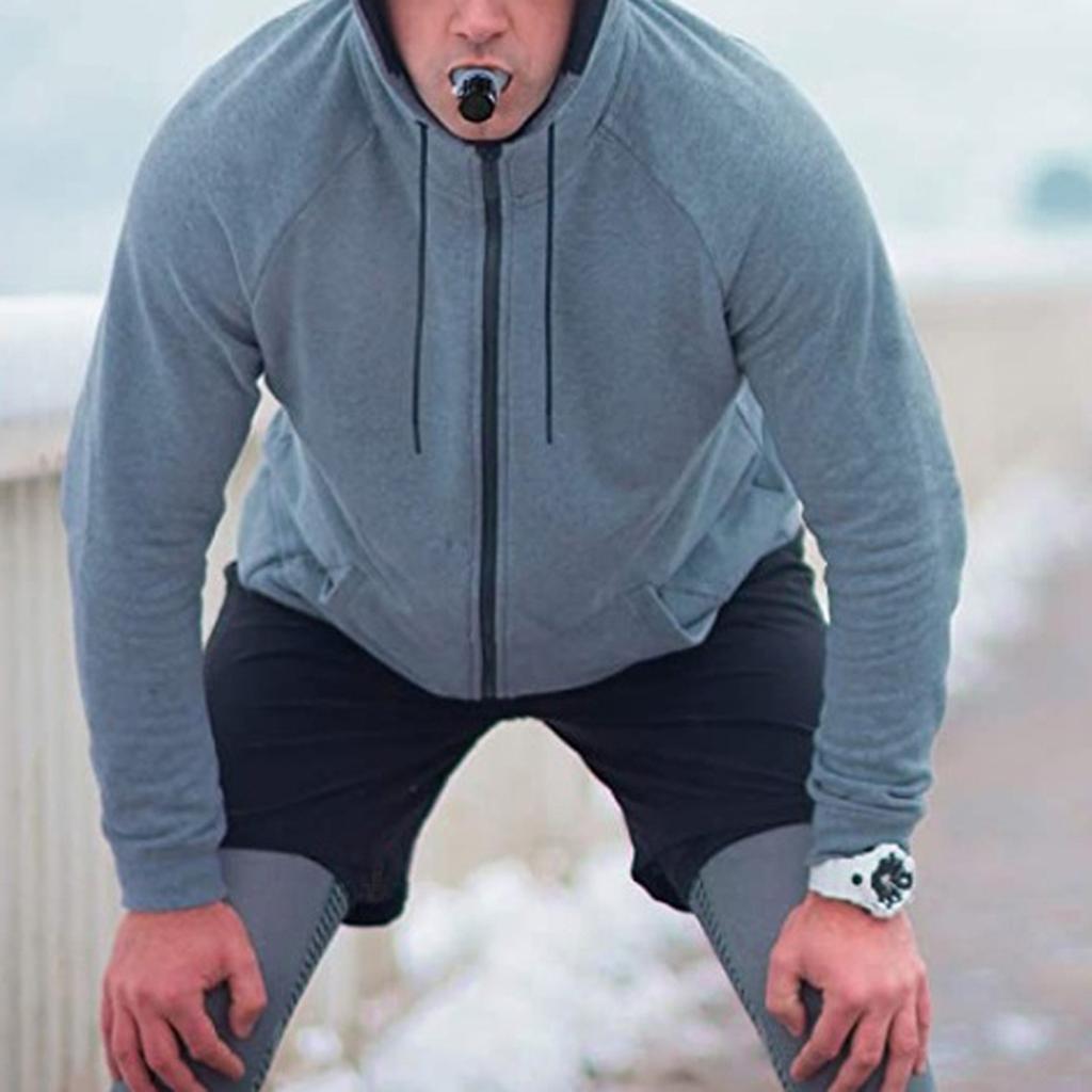 Тренажер для дыхания Легочный респиратор Инструмент для упражнений Силиконовое оборудование для тренировки выдоха Устройство для тренировки емкости легких