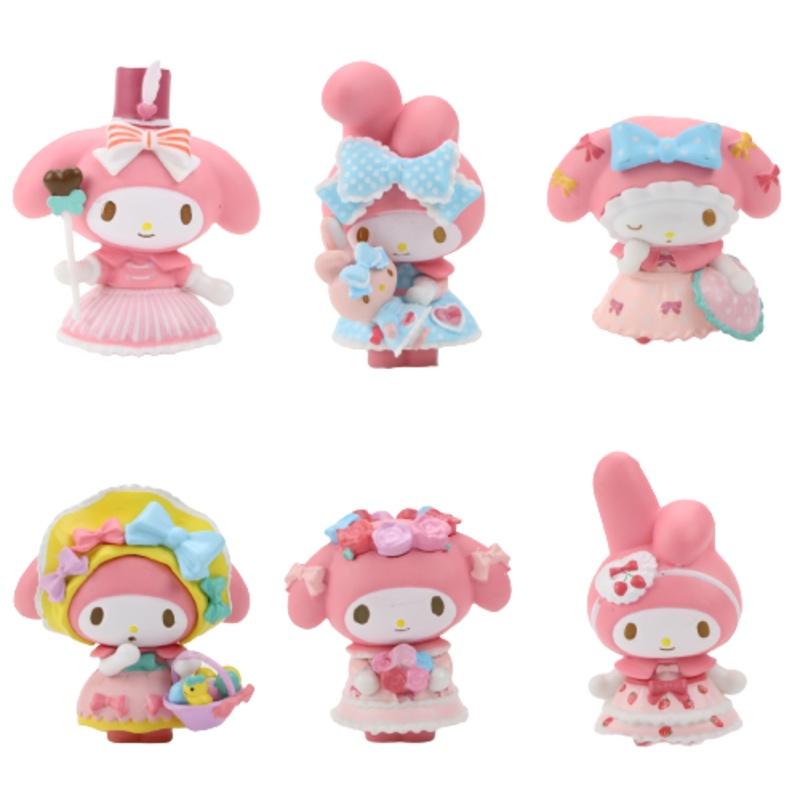 Милый набор фигурок-кукол Sanrio My Melody для домашнего декора и украшения торта