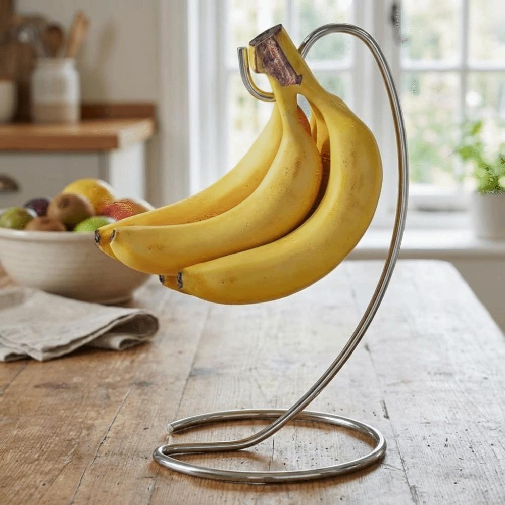 Creative Metal Banana Rack Space Saving Headphone Holder Hanging Kitchen Holder Cup Rack