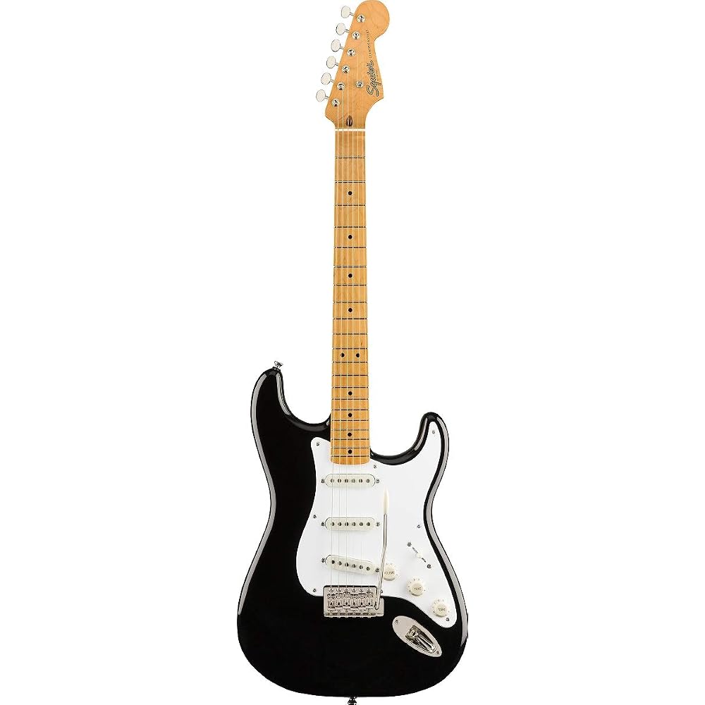 Электрогитара Squier by Fender Classic Vibe 50s Stratocaster®, Черная, с мягким чехлом