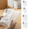 Photo Album Multiple Uses Dustproof Waterproof High Clarity Space-saving Photo Storage Transparent Pages Photo Card Collection Book Home Decor