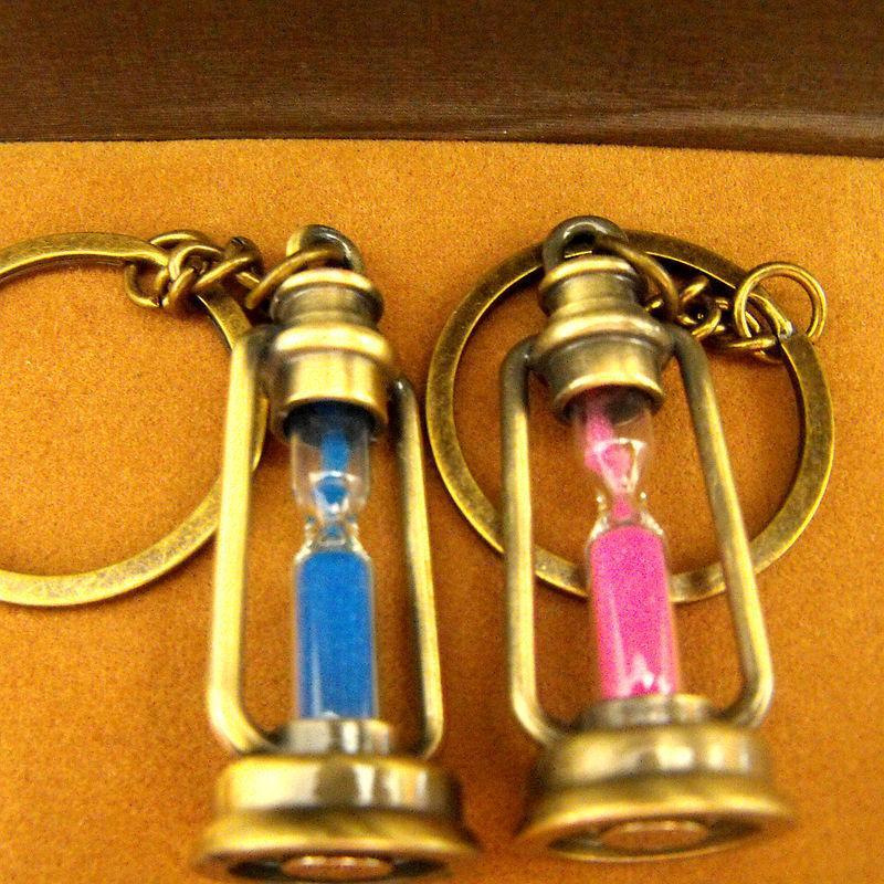 Nostalgic Vintage Keychain Premium Metal Craft Pendant Scratch Resistant Bag Decor for Key Organizing Holiday Gift