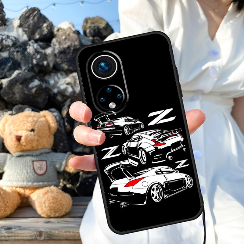 350Z Fairlady Case For Honor Magic 6 Pro 90 70 50 Magic 5 Lite X6 X7 X8 X9 X6a X7a X8a X9a X8b X9b Cover