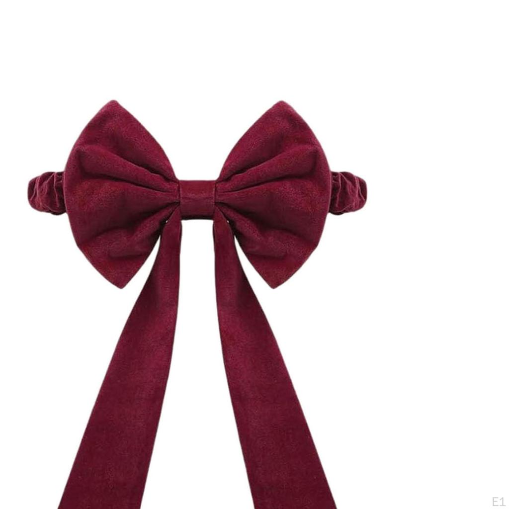 Chair Sashes Decorative Convenient Practical Elegant Sash Bow Christmas Red for Kitchen Party