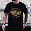 Unisexs Crew Neck T Shirt Made In 1986 Cassette Tape Graphic Tee Retro Vintage Birthday Casual Short Sleeve Top For Music Gift Wear