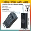 18650 Power Bank Case 16 Slots for Lithium Batteries Fast Charging Version Portable Design Universal Compatibility Batteries Not Included
