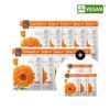 [Веганская сертификация] Маска для лица Arial Seven Days Calendula P 10 листов + 5 специальных листов, корейская маска-пак