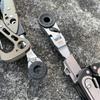 711L Плоский Конец Гибкая Головка EDC Трещоточный Ключ Мультитул Плоская Бита Адаптер Отвертка Аксессуар