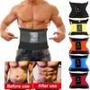 Mens Waist Trainer Corsets Sweat Belt Sauna Workout Trimmer for Weight Loss Slimming Body Shaper Modeling Strap Compression Faja