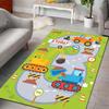 Cartoon Engineering Car Carpet for Living Room Bedroom Sofa Creative Doormat Home Decor Area Rugged Non-slip Mat Large Size