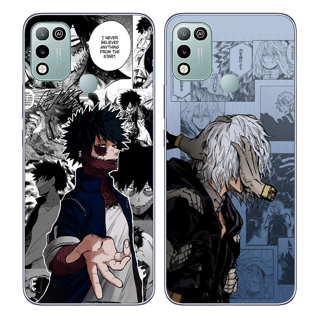 My Hero Academia Shoto Todoroki BNHA Boku No for Motorola Moto G13 G14 G53 G54 G62 G72 G82 G84 E13 E20 G42 G32 G23 G22 Case