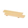 Yamaco Hinoki Yatsuhashi Serving x 9 x H2 38211 Dish, Small, 24.5 cm,