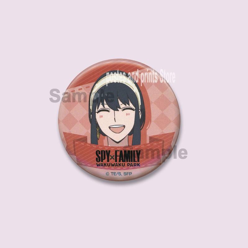 Anime SPY×FAMILY Yor Forger Brooches Cartoon Character Cosplay Badges Manga Role Soft Buttons Lapel Pins Hat Backpack Ornaments