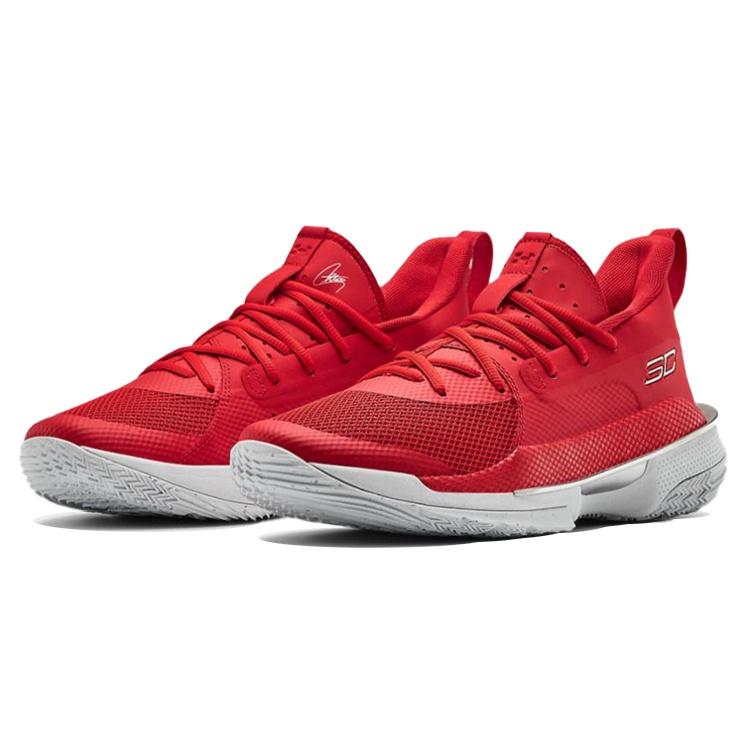 Under Armour Curry 7 Team 'Red White' Men's 3023838-606