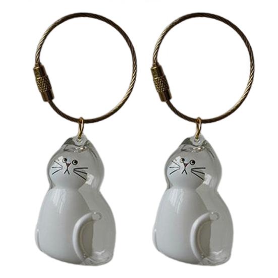 Бутылочка для хранения кошачьей шерсти Портативный сувенир в память о питомце Брелок-подвеска Память о питомце