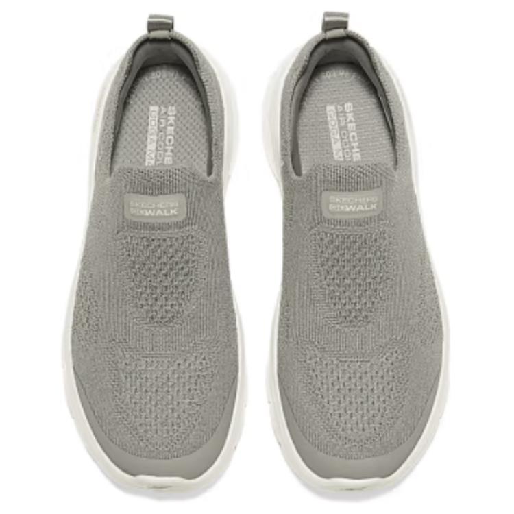 Skechers Go Walk Удобные Легкие Низкие Кроссовки для Бега Женские кроссовки Серо-коричневые 124840-TPE