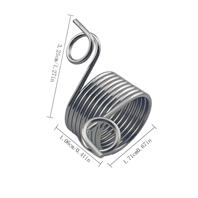 Нержавеющая сталь Плетеный Направляющий Thread Guide & Finger Winder Tool