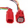 Диагностический разъем OBD для мотоцикла Экономичный разъем для тестирования системы впрыска топлива 2 шт. DJ7065Y-0.6-11/21 для замены в ремонтной мастерской