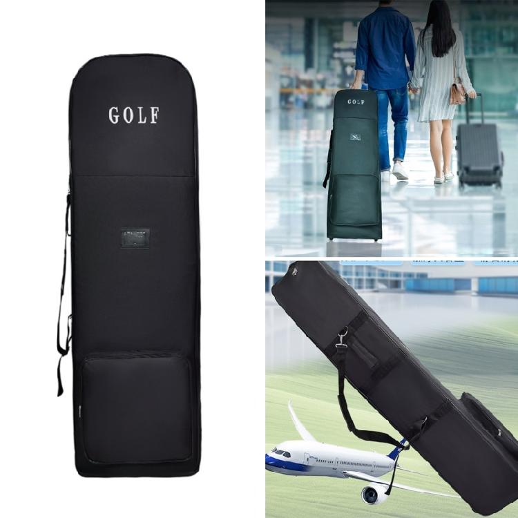 Golf Travel Bag Protector Light Weight Carrying Pouch Folding Zipper Golf Club Bag for Player Indoor Golfer Enduring