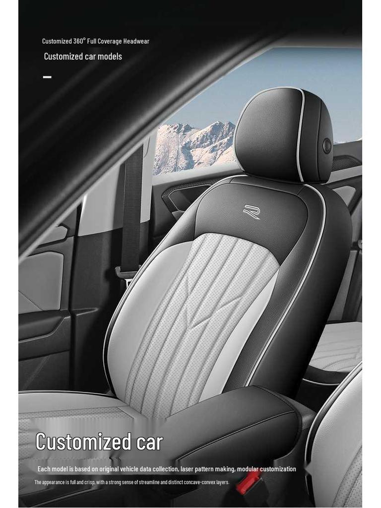 All-Season Seat Covers for 2020-2026 Volkswagen Tayron - Universal Fit