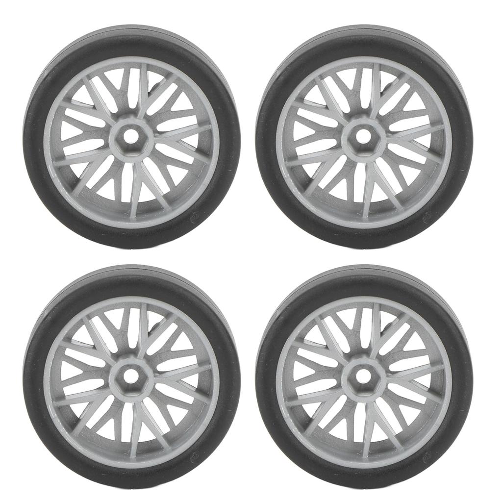 4PCS RC Drift Car Tires Rubber Drifting Wheel Tire Remote Control Model Car Tyre Replacement for AE86