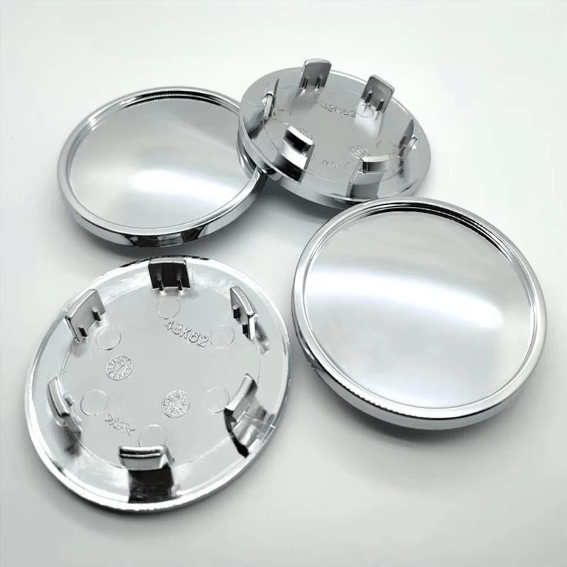 4 шт. АБС 62 мм ( 47,5 мм Внутренний ) Пустые центральные колпаки колес для Land Rover Универсальные колпаки ступицы обода Аксессуары для 56 мм Эмблема Логотип Автомобильные наклейки