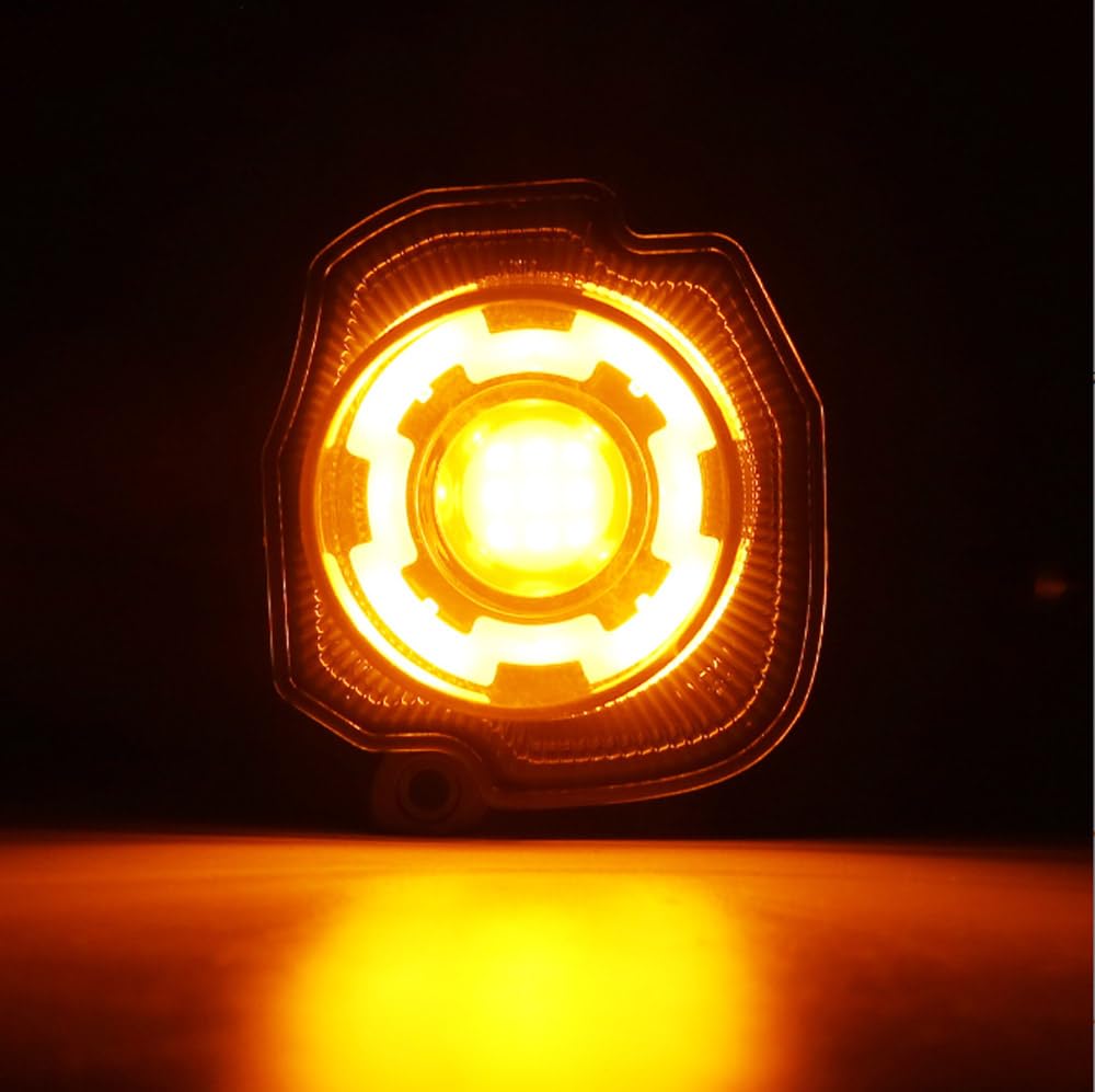 hotimp Compatible Suzuki Jimny Sierra JB74 LED Front Turn Signals with Smoked Daytime Running Light Hyper Flash Prevention and Color Installation