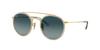 Sunglasses 0RB3647N 91233M Blue Gradient Grey 51 Ray-Ban