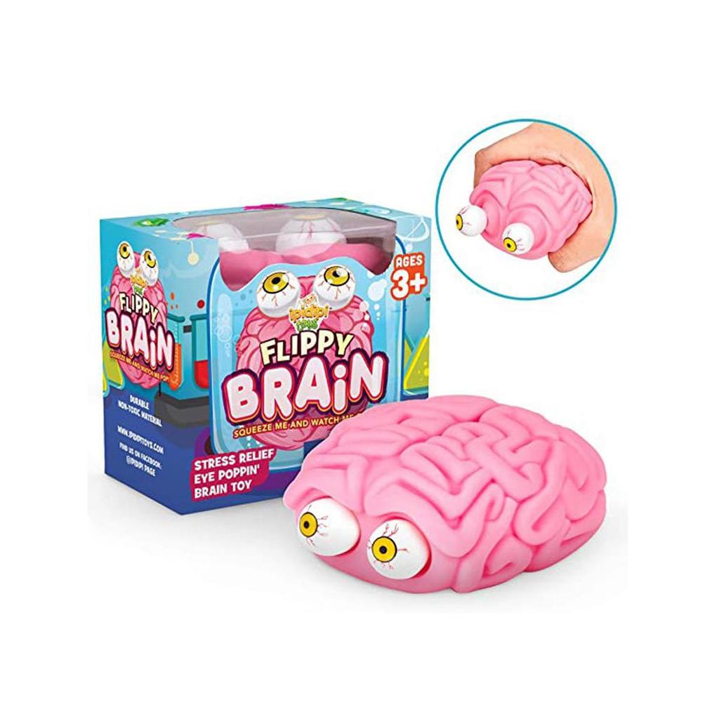 Антистресс Flippy Brain Squishy Eye Popping Squeeze Игрушка-непоседа Классные вещи Дети СДВГ Аутизм Игрушка для облегчения тревоги Хэллоуин