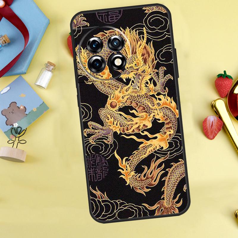 Модный чехол с китайским драконом для OnePlus 8T 10T 13 13R 12 12R 11 10 Pro OnePlus Nord CE 4 2 3 Lite N30 N20 N10