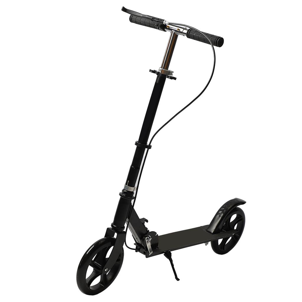 Самокат для подростков и взрослых Портативный складной Самокат с ручным тормозом для помещений и улицы