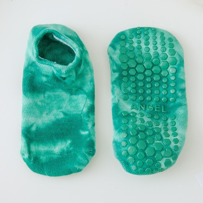 Носки для йоги Профессиональные силиконовые нескользящие спортивные носки для танцев с низким вырезом Хлопковые дышащие носки для фитнеса, тренажерного зала, йоги, балета, пилатеса