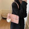 Корейская нишевая мода сумка под мышкой женская 2025 осень и зима новая простая ретро универсальная рабочая сумка-мессенджер на плечо
