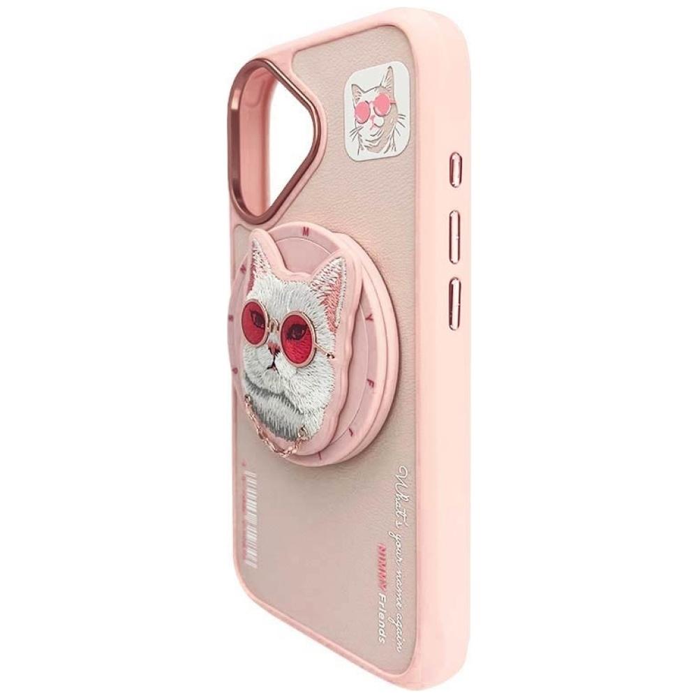 Nimmy Case Glasses Cool Cat For Iphone 16 For Magsafe Cover With High