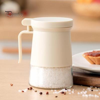 Портативная коробка для приправ, канистра для приправ, пищевой класс, не содержит BPA, пылезащитная бутылка для приправ, контейнер для соли и специй с крышкой