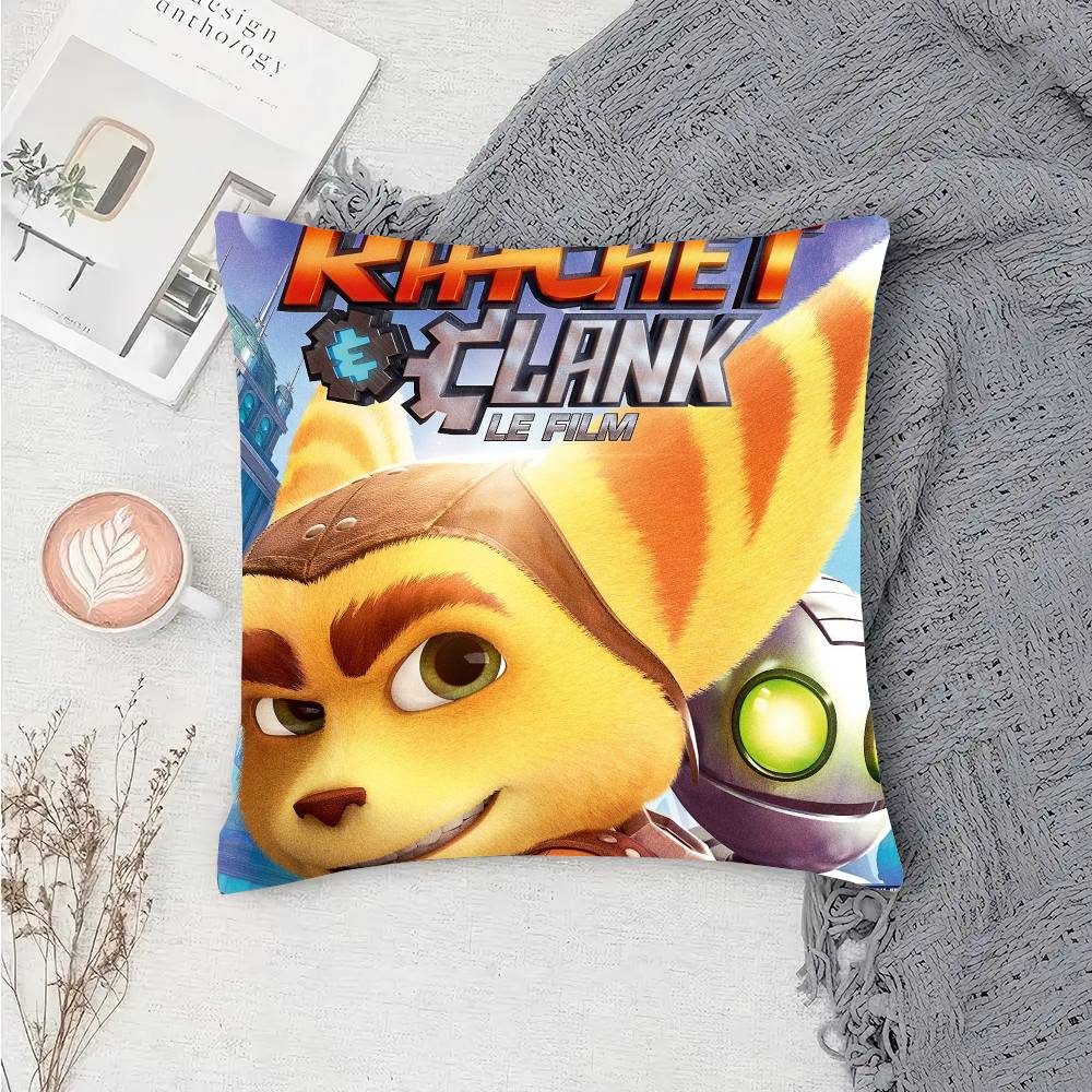Игровой набор R-Ratchet C-Clank Винтажная Наволочка Чехол на Подушку для Дивана Комната Домашний Декор