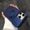 Сверхпрочный противоударный чехол с магнитной подставкой для iPhone 16 15 14 13 12 11 Pro Max Plus, гибридная поликарбонатная крышка со сдвижной защитой камеры