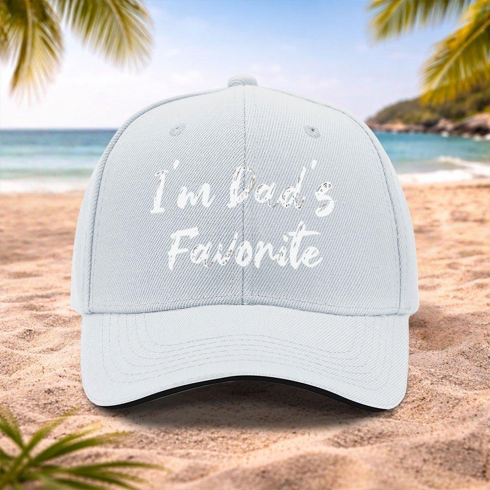 IM Dads Favorite Baseball Cap Lightweight Adjustable Unisex Cap for Running Fitness Outdoor Activities