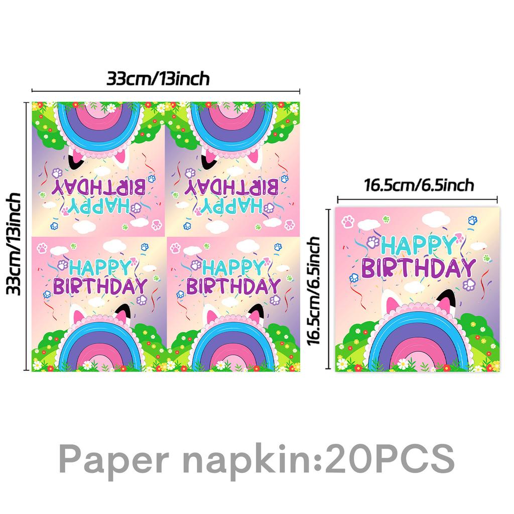 Gaby'S Doll House Party Supplies Birthday Party Decorations Arrangements Props Paper Plates Paper Cups Tablecloths Paper Towels Banners