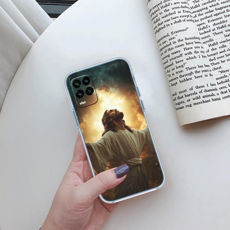 Bible verse Jesus Cross Transparent Phone Case for Motorola Moto Edge 20 30 40 50 S30 Fusion Ultra Pro Neo Lite + G200 G23
