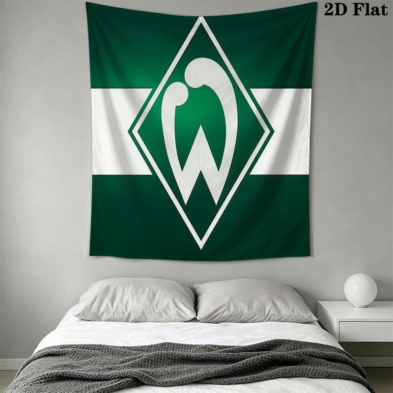 Werder team Wall Hanging Printed Fabric Blanket Decorative Tapestries for Bedroom Living Room Home Decor