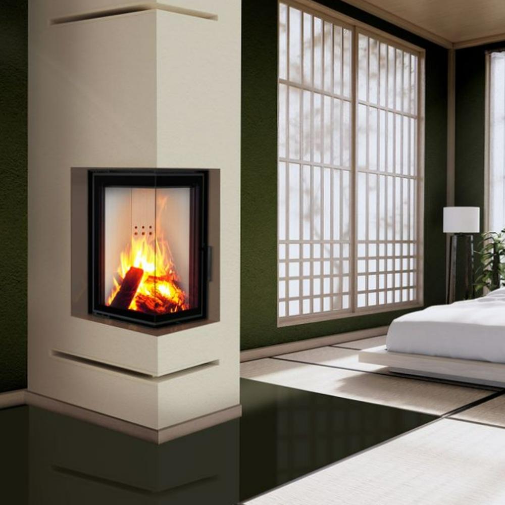 Vent Cover LUFT Corner 56x56x6 Polished Slim