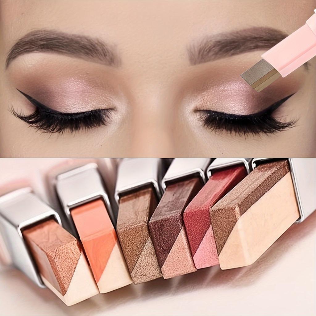 2 в 1 жемчужный хайлайтер для теней для век, водостойкая долговечная блестящая подводка для век, подводка для глаз, косметика для макияжа глаз