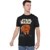 Star Wars Unisex Adult Millenium Falcon Retro T-Shirt