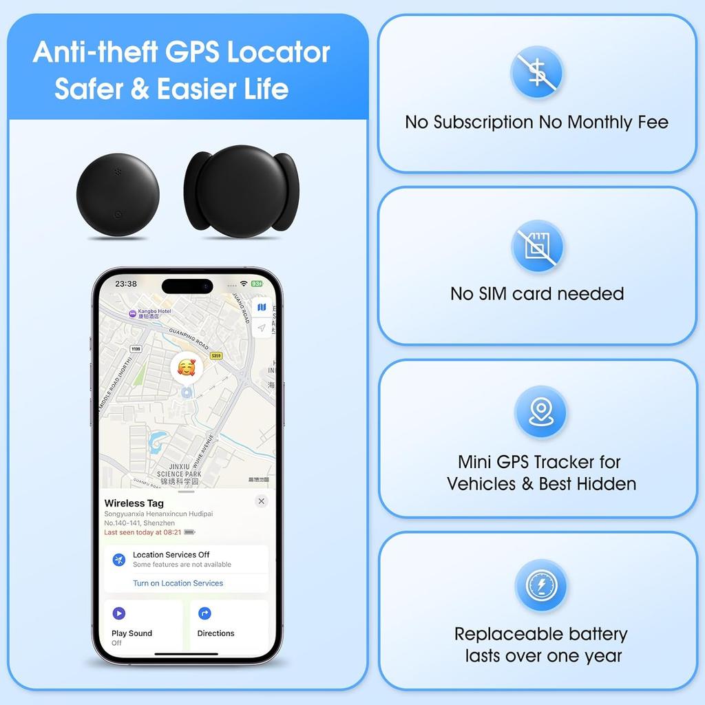 Магнитный GPS-трекер для транспортных средств, Локатор автомобиля в реальном времени с сильным магнитом, Противоугонное устройство отслеживания для мотоцикла, Велосипеда, Tr